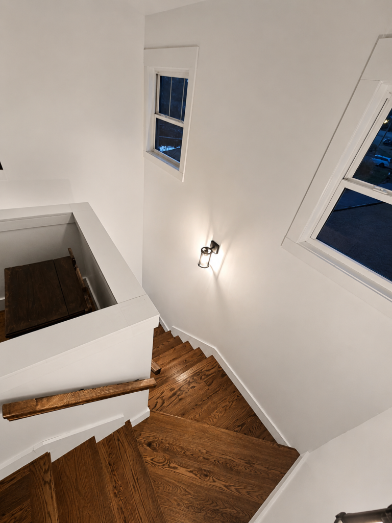 Custom Home Build Staircase
