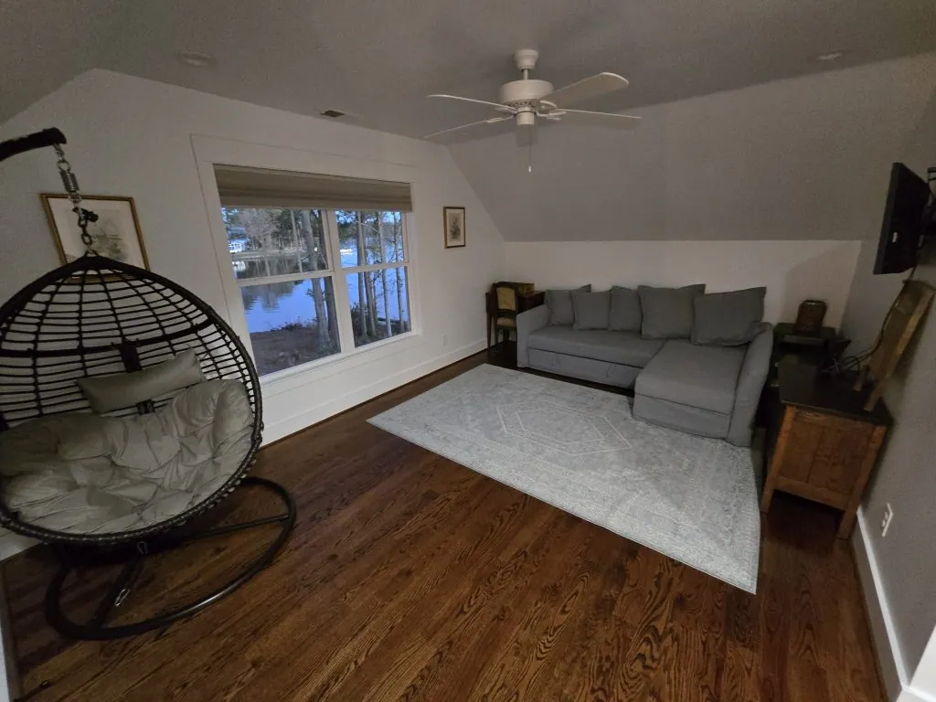 Custom Home Build Upstairs Living Room