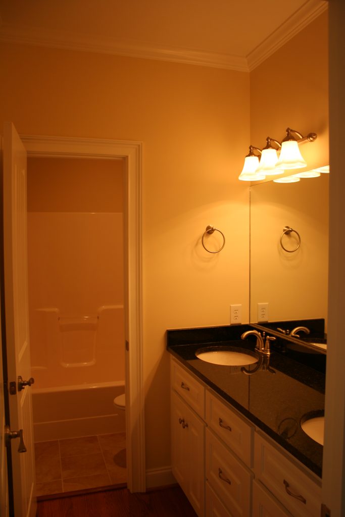 Custom Home Building Bathroom