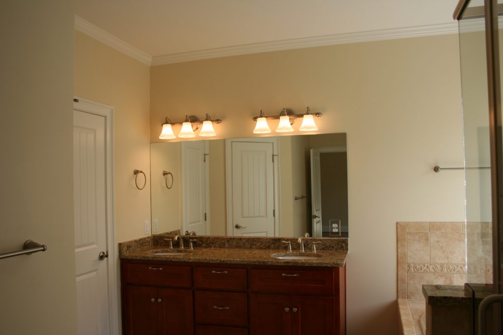 Custom Home Building Master Bath