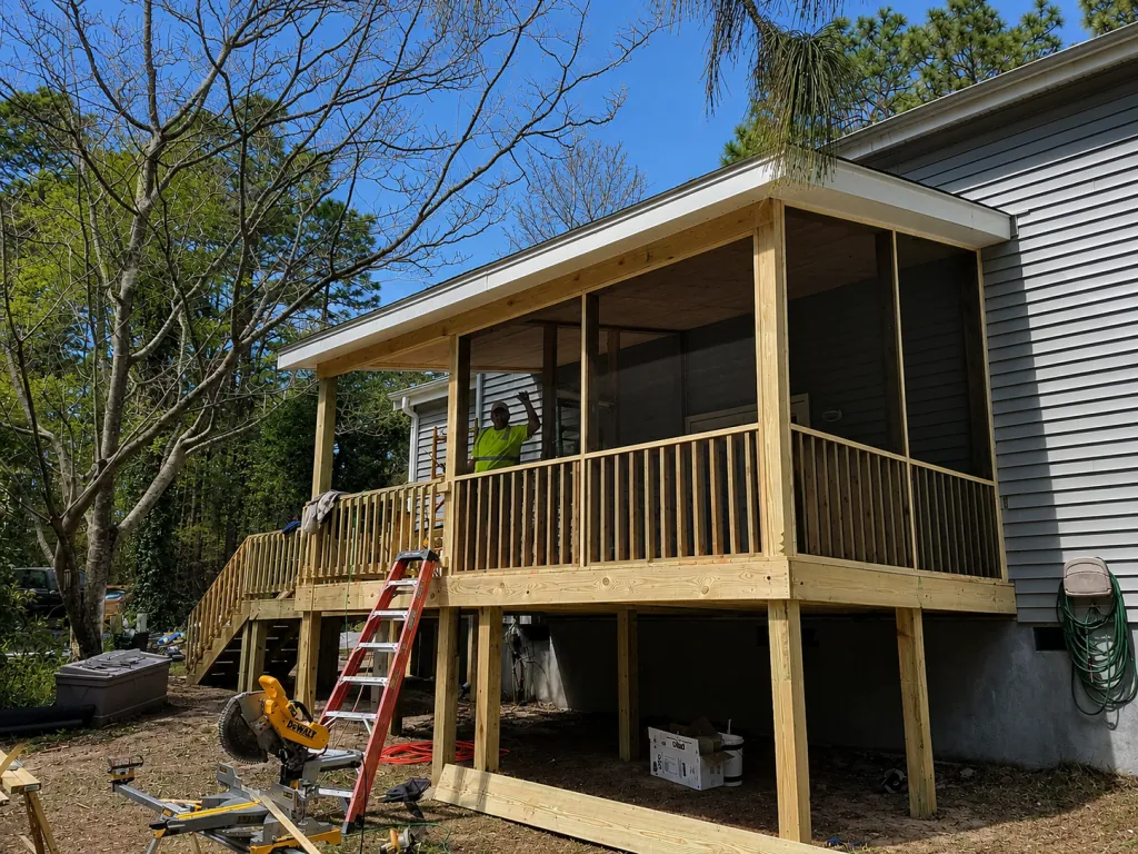 Custom Screen Porch Additions